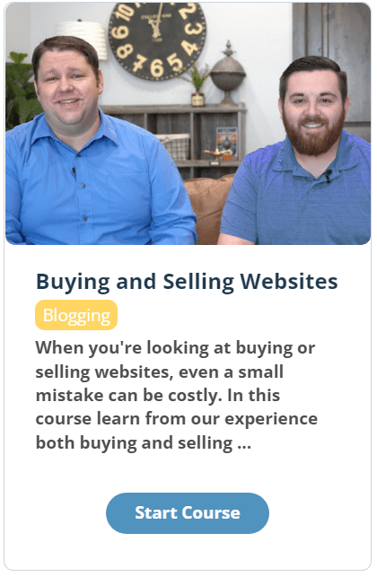 Buying & Selling Website by Income School