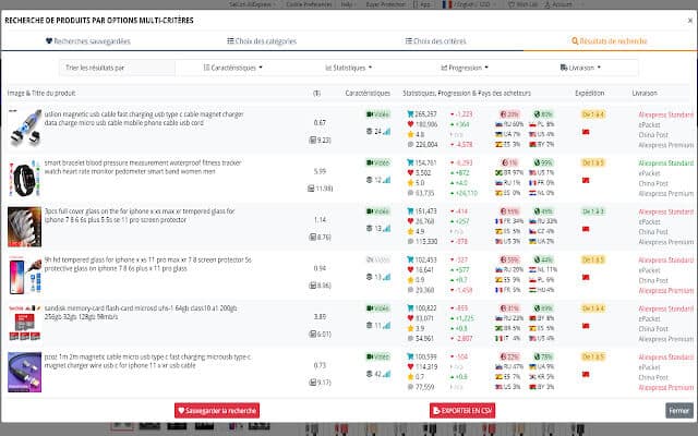 Asify 免費為使用者提供了大量的產品數據（圖二）