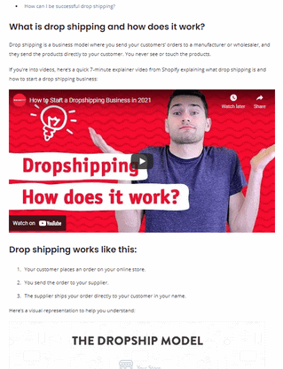 SaleHoo 的免費 Dropshipping 課程