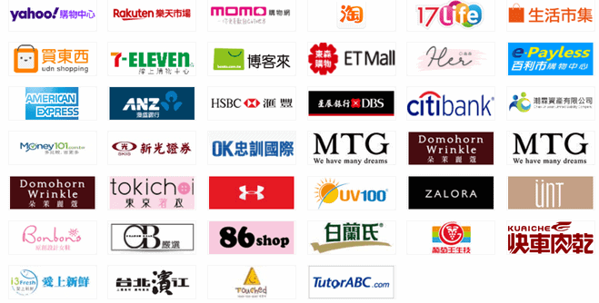 通路王部分廠商