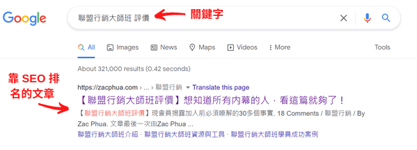SEO 案例