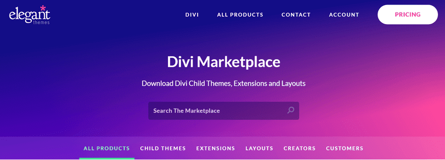 Divi Marketplace